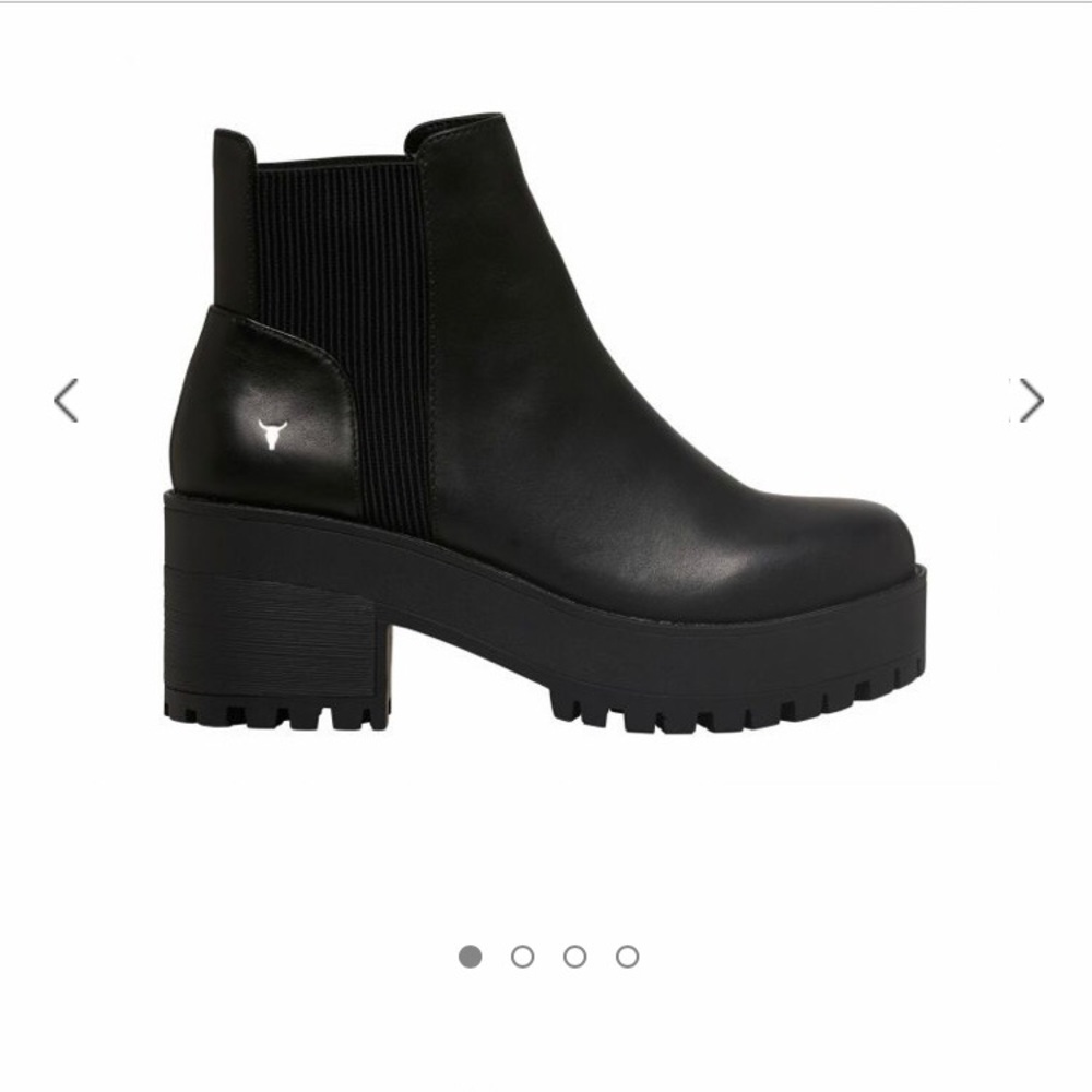 Platform Chelsea Boot with heel